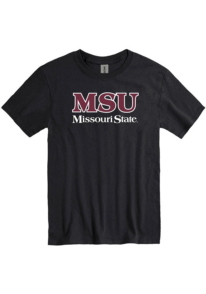 Missouri State Bears Black Alternate Short Sleeve T Shirt