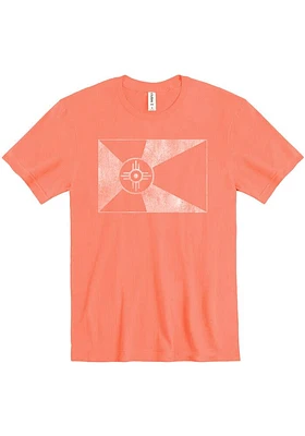 Wichita Orange Flag Short Sleeve T Shirt
