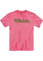 Wichita Womens Retro Cheetah Infill Short Sleeve T-Shirt