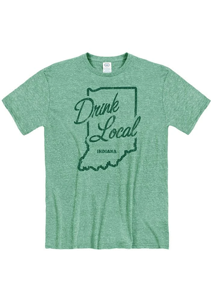Indiana Green Drink Local Short Sleeve Fashion T Shirt