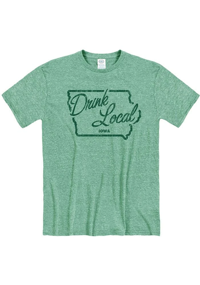 Iowa Green Drink Local Short Sleeve Fashion T Shirt