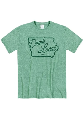 Iowa Green Drink Local Short Sleeve Fashion T Shirt