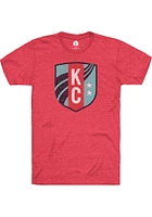 Rally KC Current Red Primary Short Sleeve Fashion T Shirt
