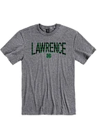Lawrence Graphite Wordmark Shamrock Short Sleeve Fashion T Shirt