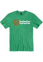 St Louis Green City Flag Short Sleeve Fashion T Shirt