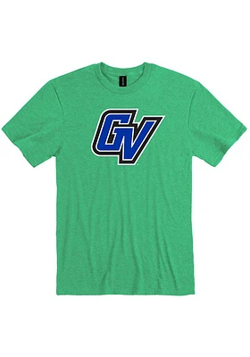 Grand Valley State Lakers Green St Patricks Short Sleeve Fashion T Shirt