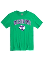Tarleton State Texans Kelly Green Arch Practice Short Sleeve T Shirt