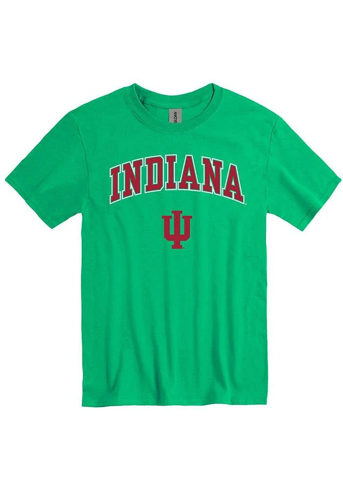 Indiana Hoosiers Kelly Green Arch Practice Short Sleeve T Shirt