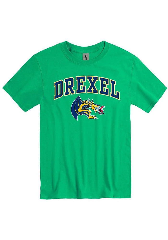 Drexel Dragons Kelly Green Arch Practice Short Sleeve T Shirt