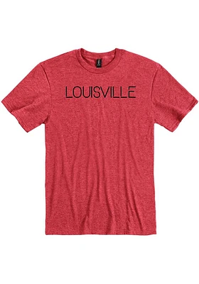Louisville Disconnected Short Sleeve Fashion T Shirt