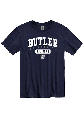 Butler Bulldogs Navy Blue Alumni Pill Short Sleeve T Shirt