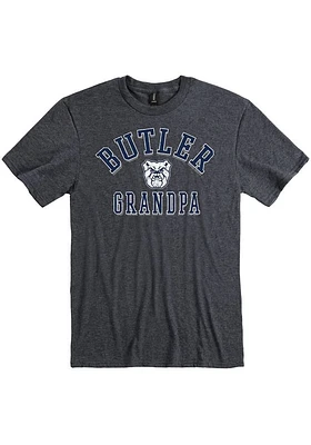 Butler Bulldogs Charcoal Grandpa Number One Short Sleeve T Shirt