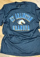 UTA Mavericks Charcoal Grandpa Number One Short Sleeve T Shirt