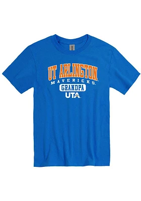 UTA Mavericks Blue Grandpa Pill Short Sleeve T Shirt