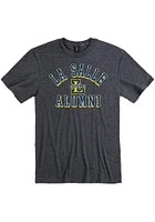 La Salle Explorers Charcoal Alumni Number One Short Sleeve T Shirt