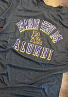 Prairie View A&M Panthers Charcoal Alumni Number One Short Sleeve T Shirt