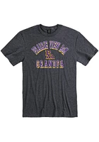 Prairie View A&M Panthers Charcoal Grandpa No1 Short Sleeve T Shirt