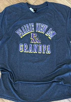 Prairie View A&M Panthers Charcoal Grandpa No1 Short Sleeve T Shirt