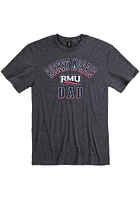Robert Morris Colonials Charcoal Dad No1 Short Sleeve T Shirt