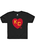 Rally Kansas City Monarchs Youth Heart Graphic Short Sleeve T-Shirt