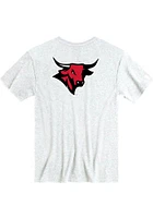 UNO Mavericks Ash Rally Loud Short Sleeve T Shirt