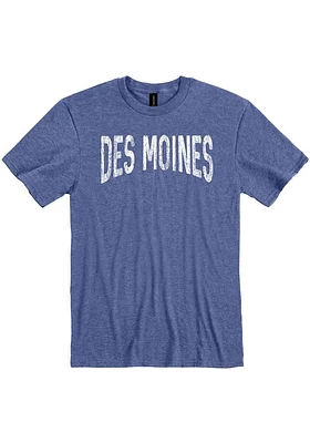 Des Moines Arch Wordmark Short Sleeve Fashion T Shirt