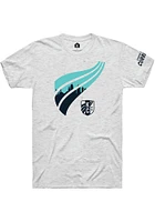 Rally KC Current Ash CITY WAVE Short Sleeve Fashion T Shirt