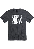 Texas Dark Grey Friday Night Lights Short Sleeve Fashion T Shirt