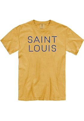 St Louis Gold Disconnected Short Sleeve T Shirt