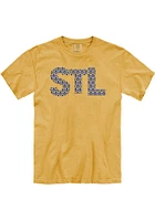 St Louis Gold Fleur De Lis Short Sleeve T Shirt
