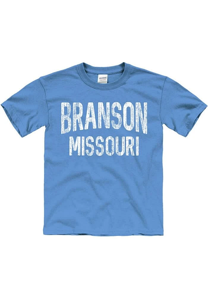 Branson Youth Arch Wordmark Short Sleeve T-Shirt