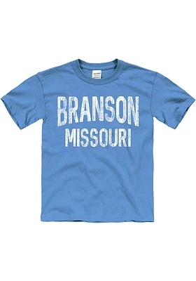 Branson Youth Arch Wordmark Short Sleeve T-Shirt