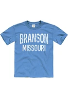Branson Youth Arch Wordmark Short Sleeve T-Shirt