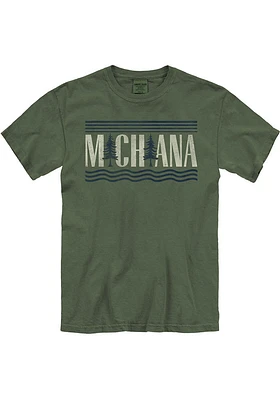 South Bend Green Michiana Short Sleeve T Shirt