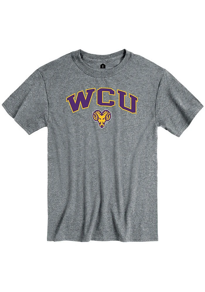 Rally West Chester Golden Rams Arch Mascot Short Sleeve T Shirt