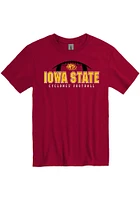 Iowa State Cyclones Cardinal Football Practice Short Sleeve T Shirt
