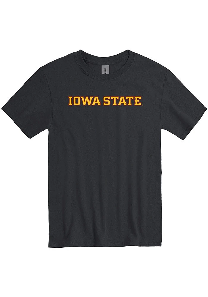 Iowa State Cyclones Black Rally Loud Short Sleeve T Shirt