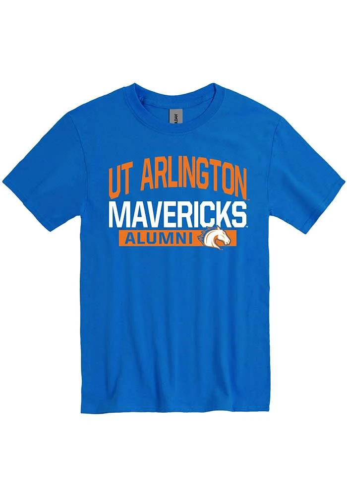 UTA Mavericks Blue Alumni Short Sleeve T Shirt