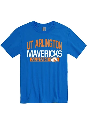 UTA Mavericks Blue Alumni Short Sleeve T Shirt