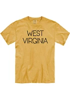 West Virginia Gold Disconnected Short Sleeve T Shirt