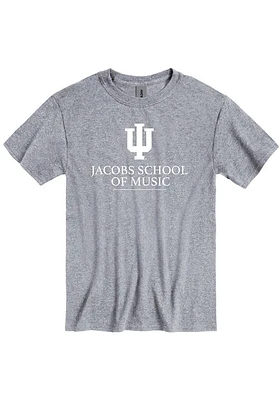 Indiana Hoosiers Grey Jacobs School of Music Short Sleeve T Shirt