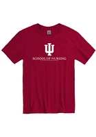 Indiana Hoosiers Crimson School of Nursing Short Sleeve T Shirt
