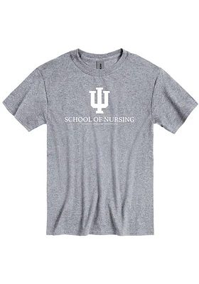 Indiana Hoosiers Grey School of Nursing Short Sleeve T Shirt