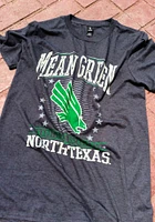 North Texas Mean Green Black Stars Short Sleeve T Shirt