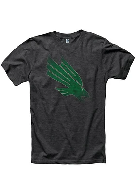 North Texas Mean Green Black Fade Out Short Sleeve T Shirt