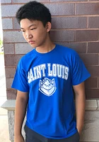 Saint Louis Billikens Blue Arch Short Sleeve T Shirt