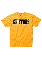 Missouri Western Griffons Gold Mascot Short Sleeve T Shirt
