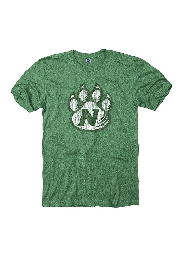 Northwest Missouri State Bearcats Green Big Logo Design Short Sleeve T Shirt