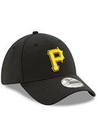 New Era Pittsburgh Pirates Black Alt 2 JR 39THIRTY Youth Flex Hat
