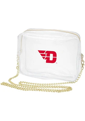 Dayton Flyers White Stadium Approved Camera Clear Bag